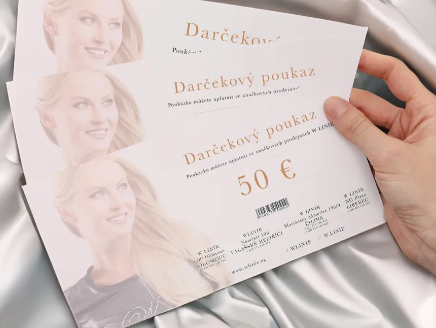 Dárkové poukazy ve studiích