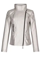 Křivák se stojáčkem, perleťově šedá